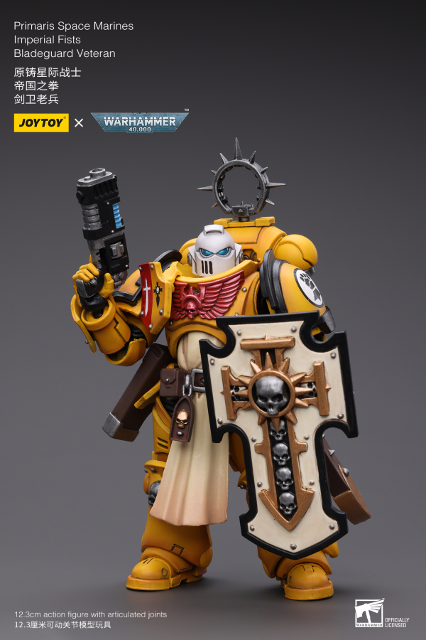 Joy Toy Primaris Space Marines Imperial Fists Bladeguard Veteran