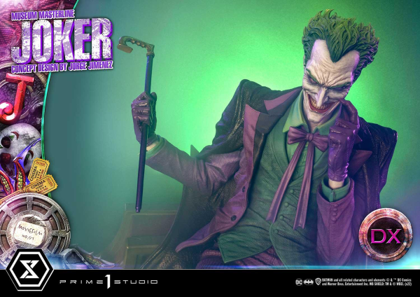 Prime 1 Studio Museum Masterline Batman (Comics) The Joker (Concept Design by Jorge Jimenez) DX Bonus Version | 4580708041216