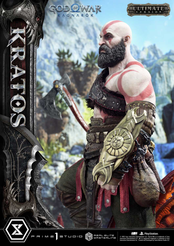 Prime 1 Studio Real Elite Masterline God of War: Ragnarok Kratos Ultimate Version(4582647120793)(4582647120793)