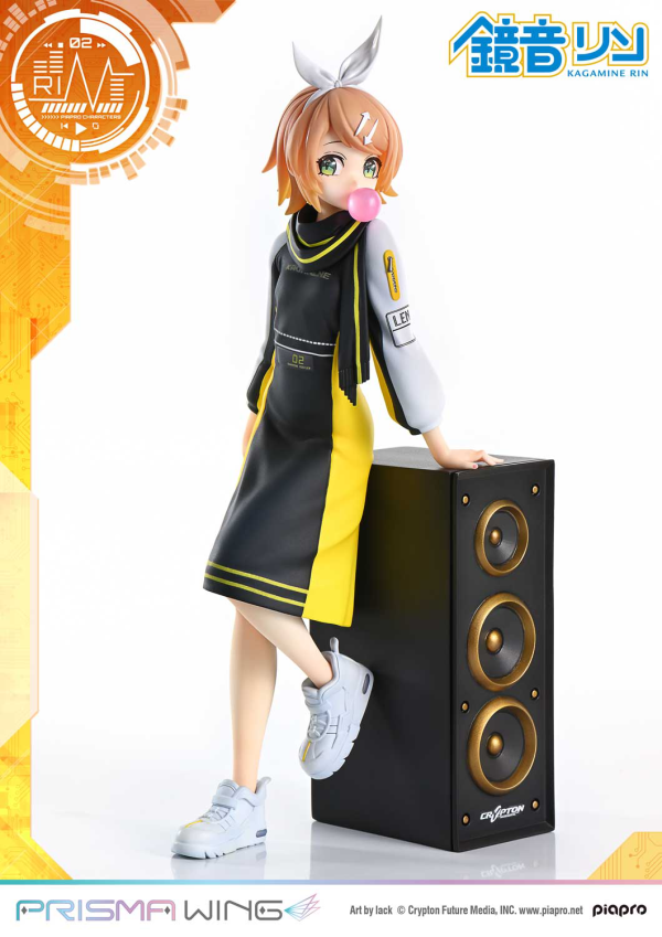 Prime 1 Studio PRISMA WING Piapro Characters Kagamine Rin "Art by lack" 1/7 Scale Pre-Painted Figure(4582647120755)(4582647120755)