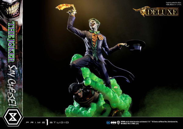 Prime 1 Studio Museum Masterline Batman (Comics) The Joker - Say Cheese DX Bonus Version | 4580708035123