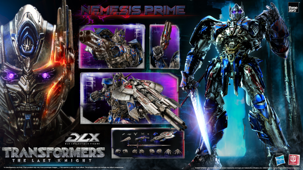 Three Zero Transformers: The Last Knight - DLX Nemesis Prime