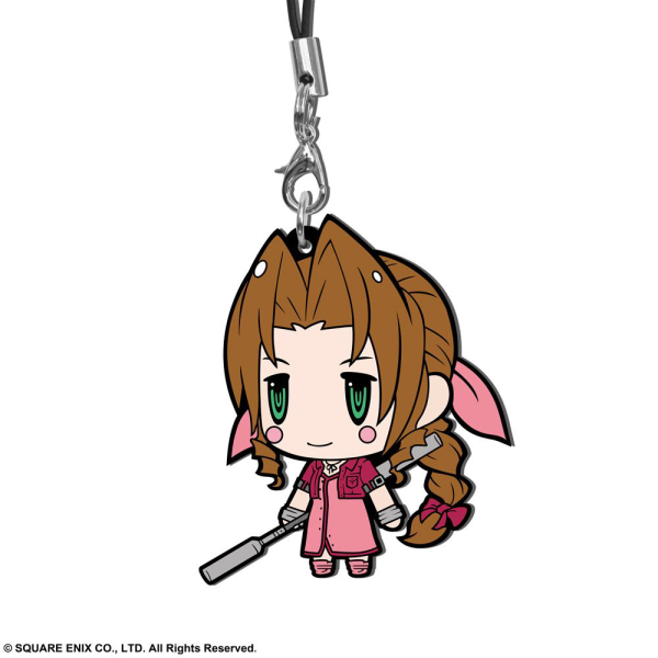 SQUARE ENIX FINAL FANTASY TRADING RUBBER STRAP FF VII EXTENDED EDITION (Blind box set of 12) (DISPLAY)