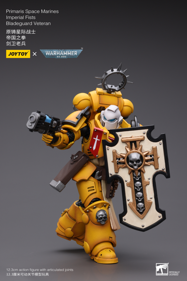 Joy Toy Primaris Space Marines Imperial Fists Bladeguard Veteran