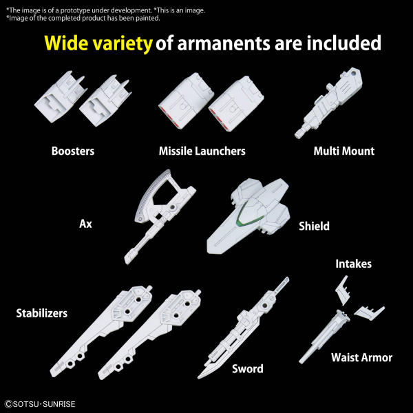 BANDAI Hobby OPTION PARTS SET GUNPLA 13 (GUNPLA BATTLE ARM ARMS)