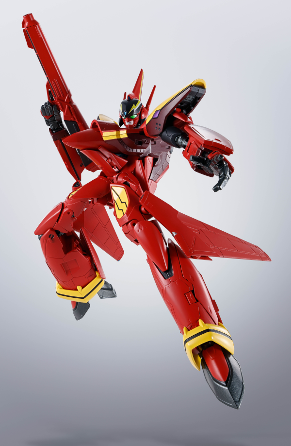 BANDAI Tamashii VF-19 CUSTOM FIRE VALKYRIE "MACROSS 7", TAMASHII NATIONS HI-METAL R