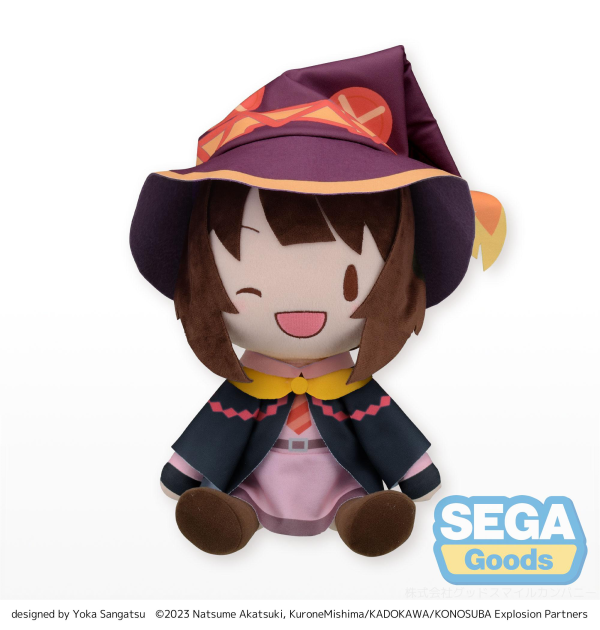 SEGA Fuwapetit "KONOSUBA -An Explosion on This Wonderful World" L Plush "Megumin"