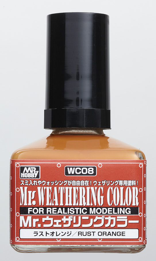 Mr Hobby Mr. Weathering Color - Rust Orange | 4973028928921