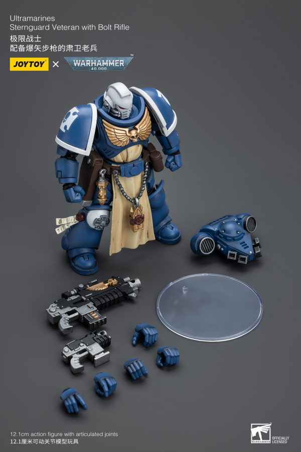 Joy Toy Ultramarines Sternguard Veteran with Bolt Rifle