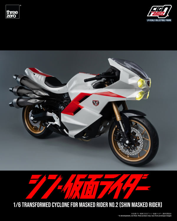 Three Zero FigZero 1/6 Transformed Cyclone for Masked Rider No.2 (SHIN MASKED RIDER)