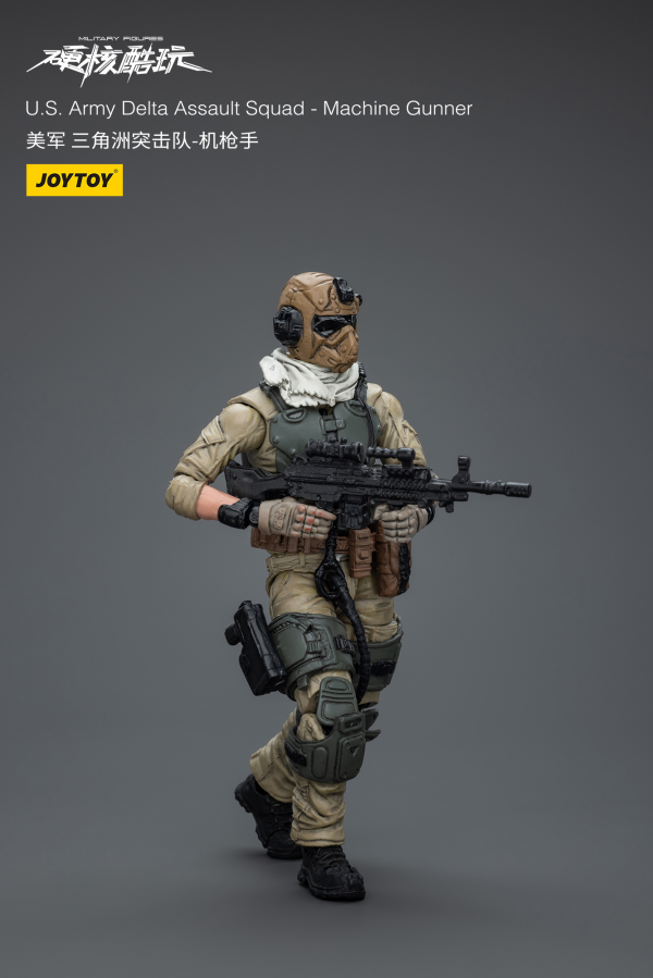 Joy Toy U.S.Army Delta Assault Squad-Machine Gunner