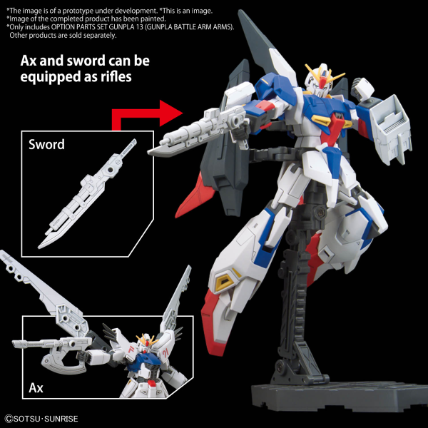 BANDAI Hobby OPTION PARTS SET GUNPLA 13 (GUNPLA BATTLE ARM ARMS)