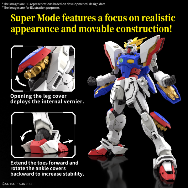 BANDAI HOBBY RG 1/144 SHINING GUNDAM | 4573102687050