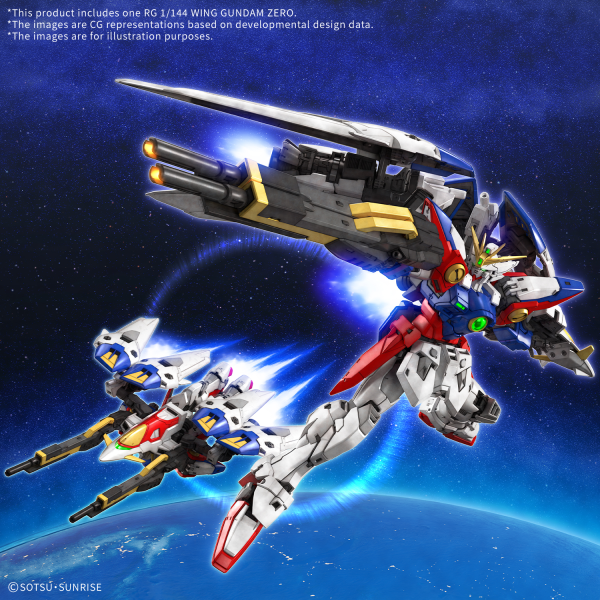 BANDAI HOBBY RG 1/144 WING GUNDAM ZERO(4573102692153)(4573102692153)