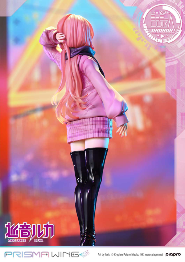 Prime 1 Studio PRISMA WING Piapro Characters Megurine Luka "Art by lack" 1/7 Scale Pre-Painted Figure(4582647120434)(4582647120434)