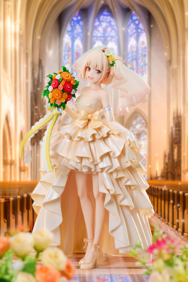 ANIPLEX Lycoris Recoil Chisato Nishikigi Wedding dress Ver. 1/7 Scale Figure