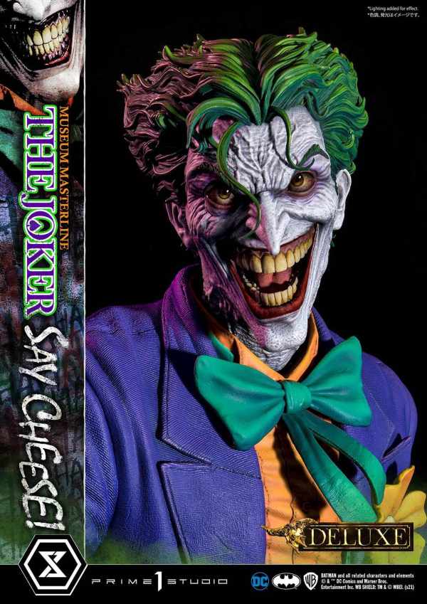 Prime 1 Studio Museum Masterline Batman (Comics) The Joker - Say Cheese DX Bonus Version | 4580708035123