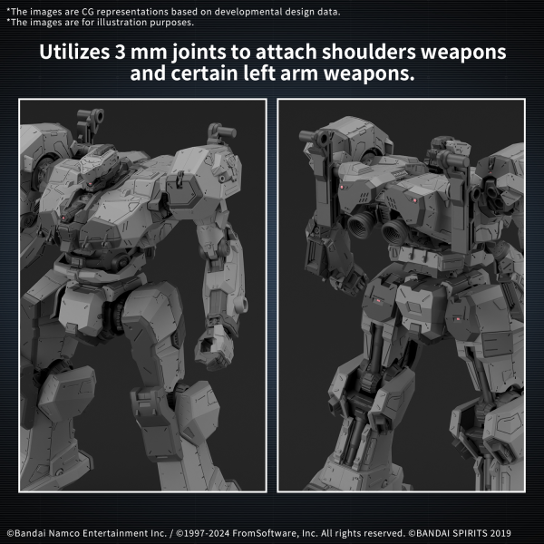 30MM ARMORED CORE Ⅵ FIRES OF RUBICON BALAM INDUSTRIES BD-011 MELANDER | 4573102685544