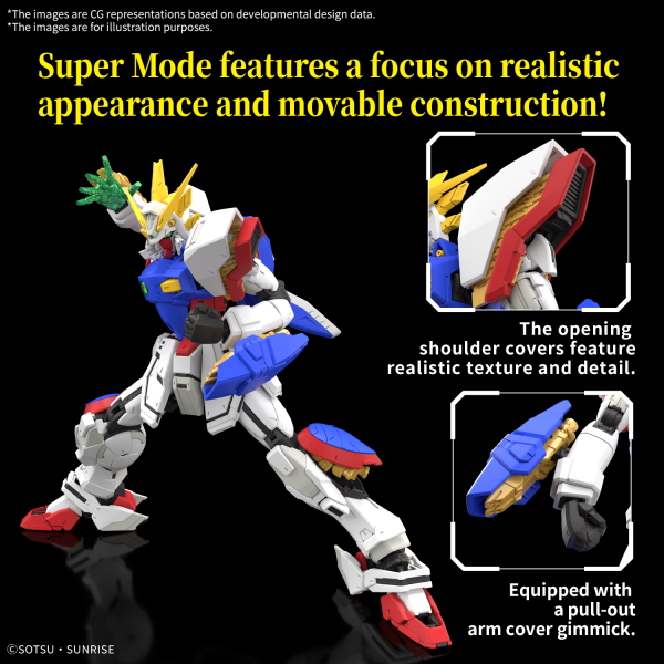 BANDAI HOBBY RG 1/144 SHINING GUNDAM | 4573102687050