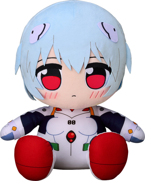 GOOD SMILE COMPANY Kuripan Big 40cm Plushie Rei Ayanami(4580590208858)(4580590208858)