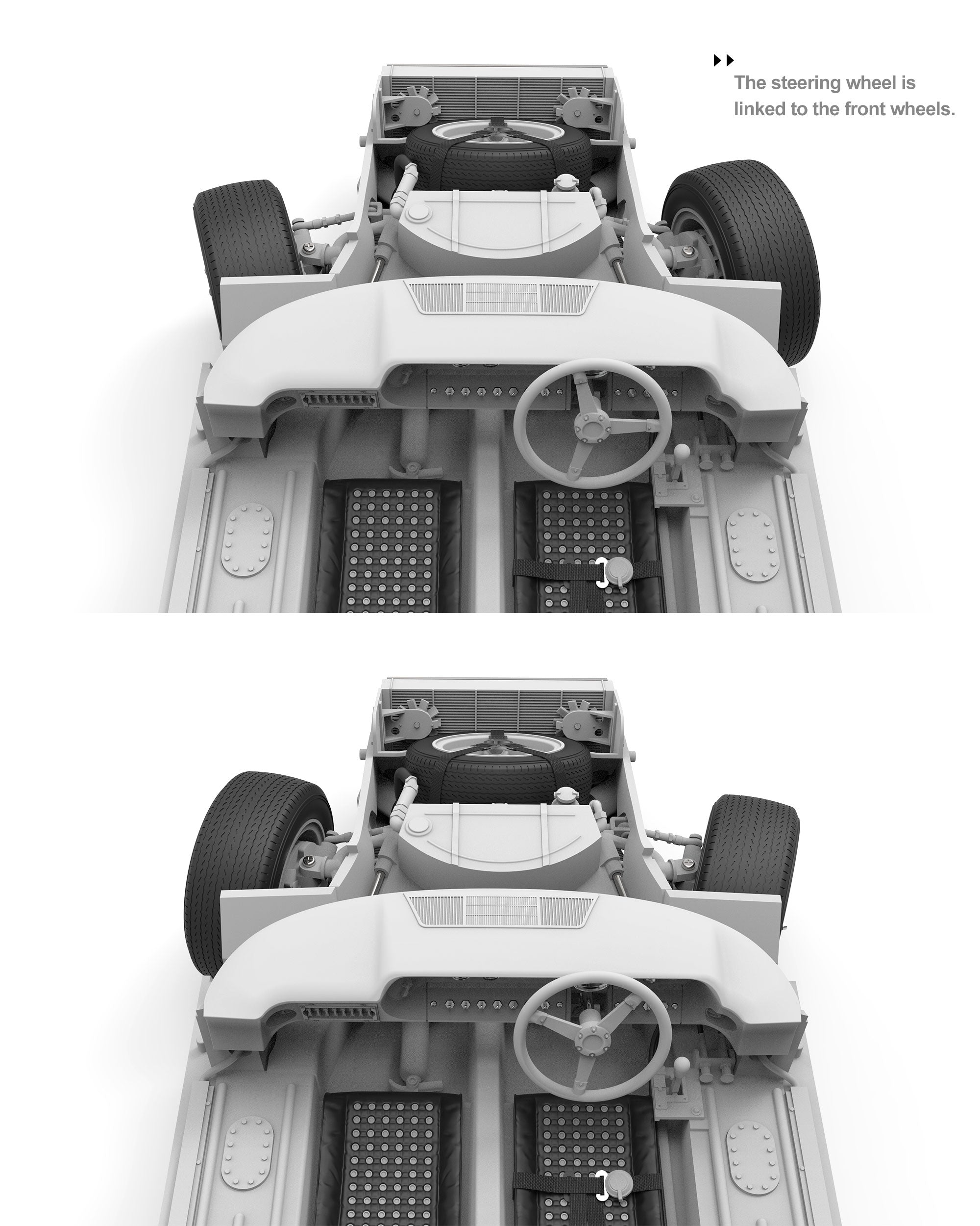 Meng 1/12  Ford GT40 Mk.II '66, Racing Series