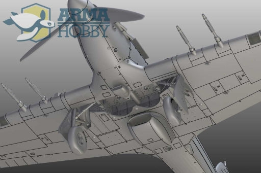 Arma Hobby 1/72 Hurricane Mk IIc Trop Model Kit