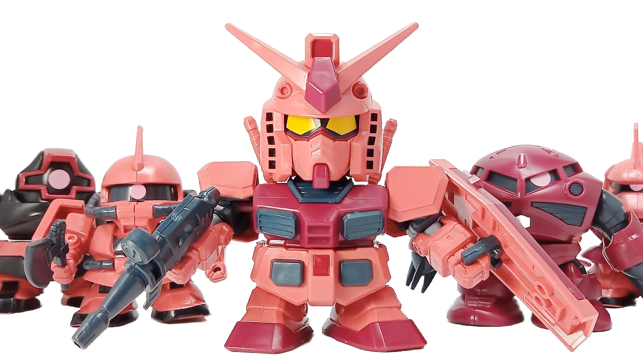 Bandai SD Gundam G Generation-F Char's Custom MS Collection