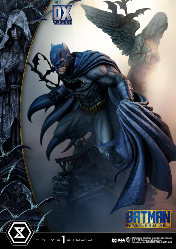 Prime 1 Studio Ultimate Premium Masterline Batman (Comics) Batman Rebirth Edition (Blue) DX Bonus Version | 4580708049830