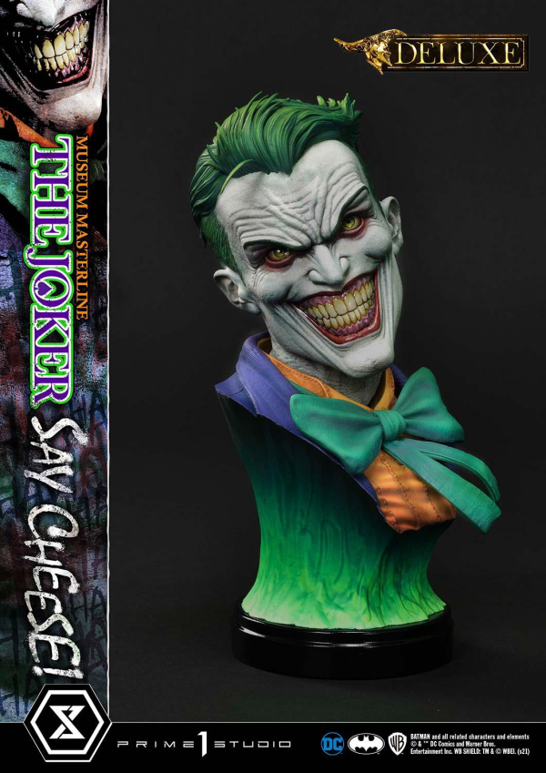 Prime 1 Studio Museum Masterline Batman (Comics) The Joker - Say Cheese DX Bonus Version | 4580708035123