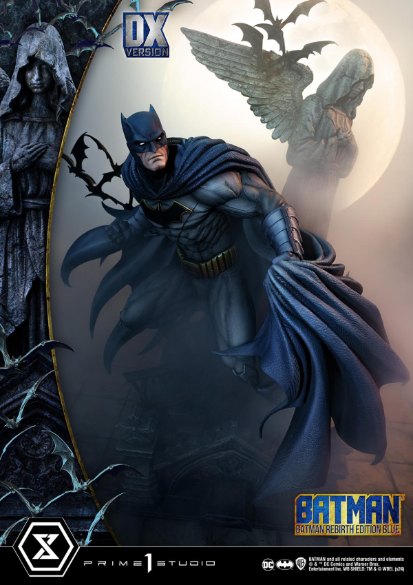 Prime 1 Studio Ultimate Premium Masterline Batman (Comics) Batman Rebirth Edition (Blue) Deluxe Version | 4580708049823