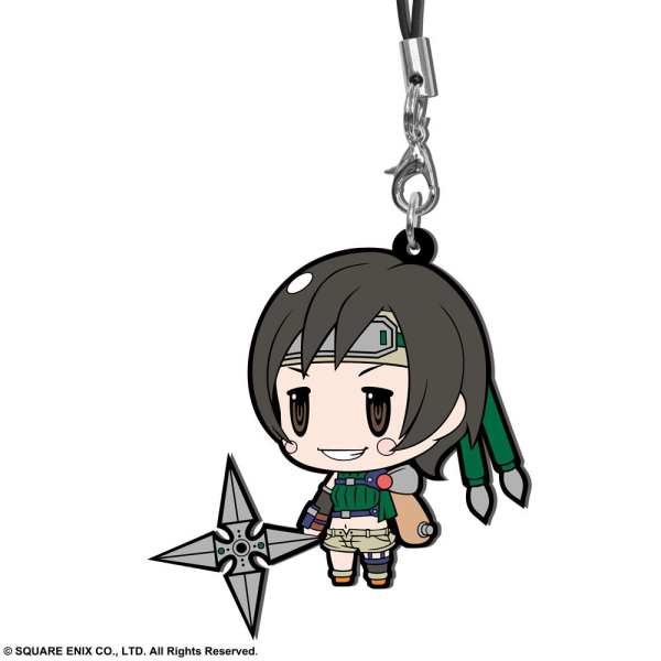 SQUARE ENIX FINAL FANTASY TRADING RUBBER STRAP FF VII EXTENDED EDITION (Blind box set of 12) (DISPLAY)