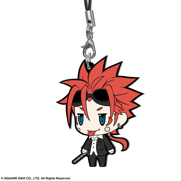 SQUARE ENIX FINAL FANTASY TRADING RUBBER STRAP FF VII EXTENDED EDITION (Blind box set of 12) (DISPLAY)