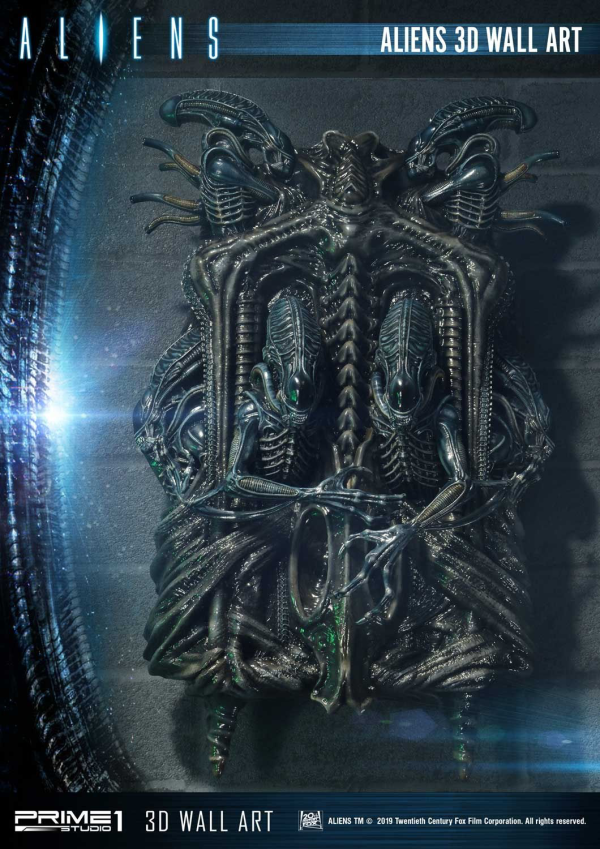 Prime 1 Studio 3D Wall Art Aliens (Film) Aliens 3D Wall Art(4562471908224)(4562471908224)