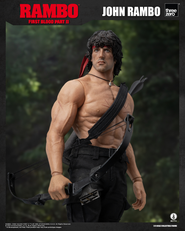 Three Zero Rambo: First Blood Part II - 1/6 John Rambo