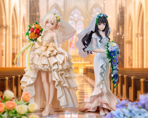 ANIPLEX Lycoris Recoil Chisato Nishikigi Wedding dress Ver. 1/7 Scale Figure