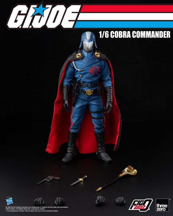 threezero G.I. Joe - FigZero 1/6 Cobra Commander(4895250803558)(4895250803558)