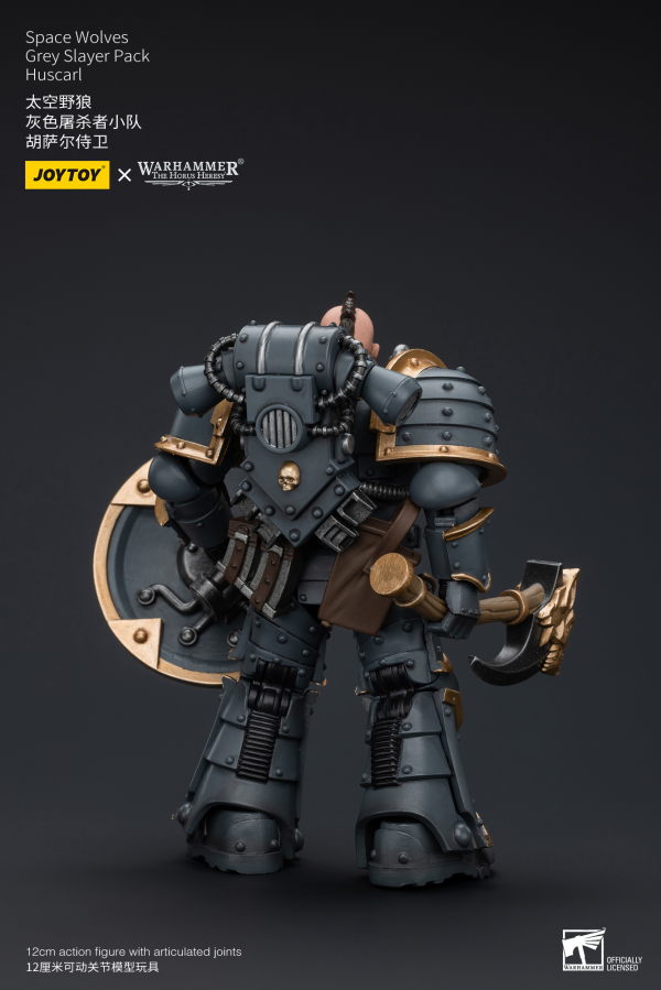 Joy Toy Space Wolves Grey Slayer Pack Huscarl(6973130377387)(6973130377387)