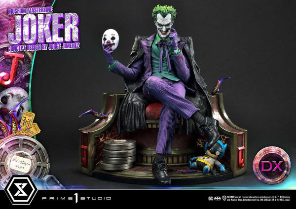 Prime 1 Studio Museum Masterline Batman (Comics) The Joker (Concept Design by Jorge Jimenez) DX Bonus Version | 4580708041216