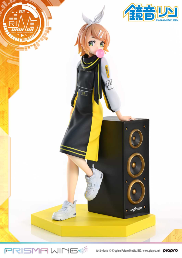 Prime 1 Studio PRISMA WING Piapro Characters Kagamine Rin "Art by lack" 1/7 Scale Pre-Painted Figure(4582647120755)(4582647120755)