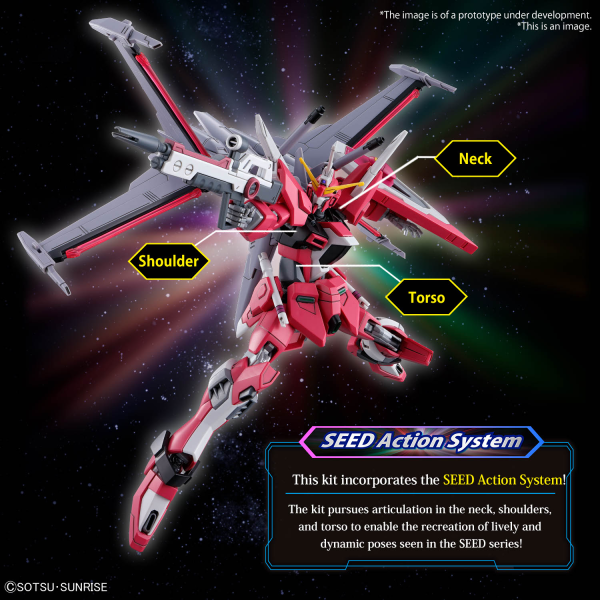 BANDAI Hobby HG 1/144 INFINITE JUSTICE GUNDAM TypeⅡ(4573102666925)(4573102666925)