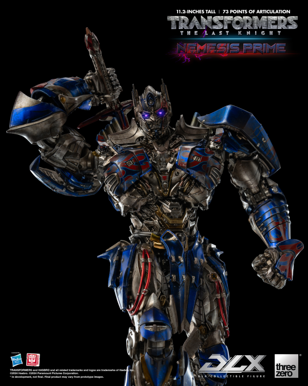 Three Zero Transformers: The Last Knight - DLX Nemesis Prime