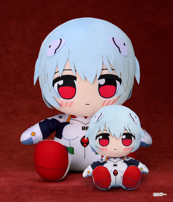 GOOD SMILE COMPANY Kuripan Big 40cm Plushie Rei Ayanami(4580590208858)(4580590208858)