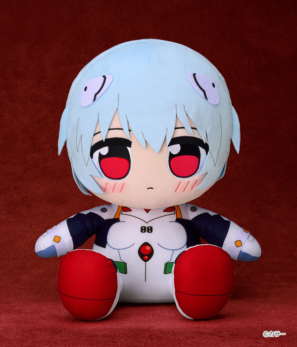 GOOD SMILE COMPANY Kuripan Big 40cm Plushie Rei Ayanami(4580590208858)(4580590208858)