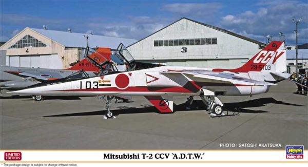 Hasegawa 1/48  Mitsubishi T-2 CCV "A.D.T.W."(4967834075306)(4967834075306)