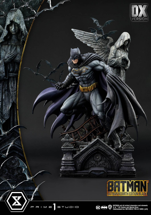 Prime 1 Studio Ultimate Premium Masterline Batman (Comics) Batman Rebirth Edition (Black) Deluxe Version | 4580708049793