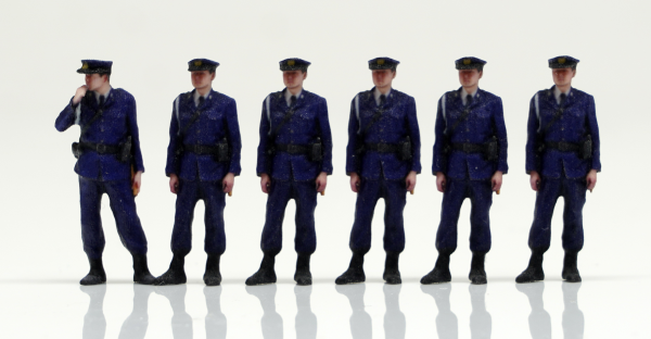 GENCO Mobile Police Patlabor 1/60 scale police officer 6 body set(4560351971757)(4560351971757)