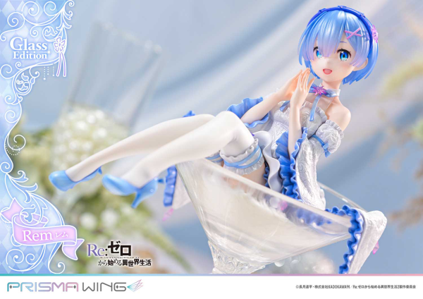 Prime 1 Studio PRISMA WING  Re:ZERO -Starting Life in Another World-  Rem Glass Edition  1/7 Scale Pre-Painted Figure | 4580708049502