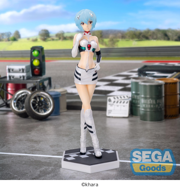 SEGA Luminasta Evangelion Racing "Rei Ayanami - PIT WALK"