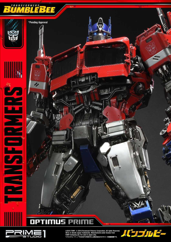 Prime 1 Studio Museum Masterline Transformers: Bumblebee (Film) Optimus Prime Cybertron Edition | 4562471909009