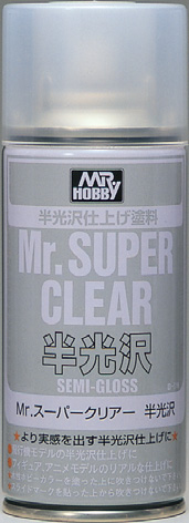 Mr Hobby Mr Super Clear Semi-Gloss